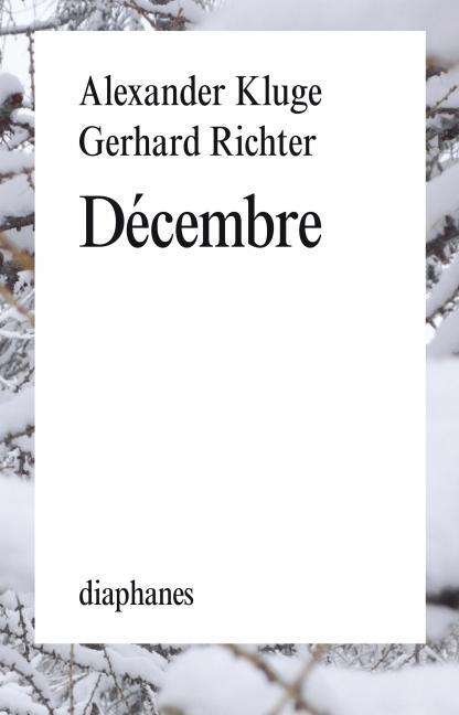 Cover for Gerhard Richter · Décembre (Paperback Book) (2012)