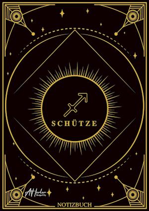 Cover for Alfred Herler · Edles Notizbuch Sternzeichen Schütze | Designed by Alfred Herler (Book) (2022)