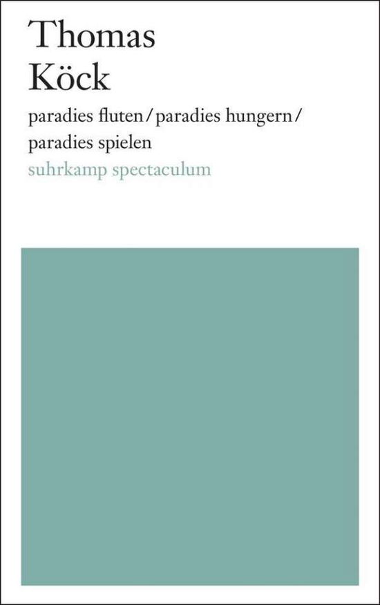 Cover for Köck · Paradies Fluten / Paradies Hungern/p (Book)