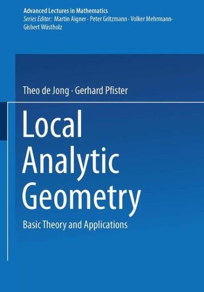 Cover for Theo De Jong · Local Analytic Geometry (Paperback Book) (2000)