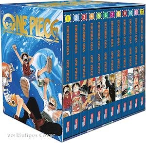 One Piece Sammelschuber 1: East Blue (inklusive Band 1-12) - Eiichiro Oda - Książki - Carlsen Verlag GmbH - 9783551024374 - 22 marca 2022