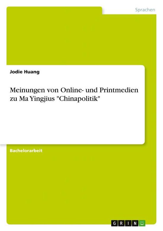 Cover for Huang · Meinungen von Online- und Printme (Bok)
