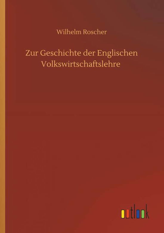 Cover for Roscher · Zur Geschichte der Englischen V (Book) (2018)