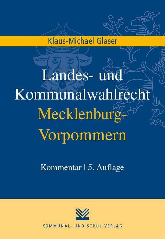 Cover for Glaser · Landes- und Kommunalwahlrecht Me (Book)