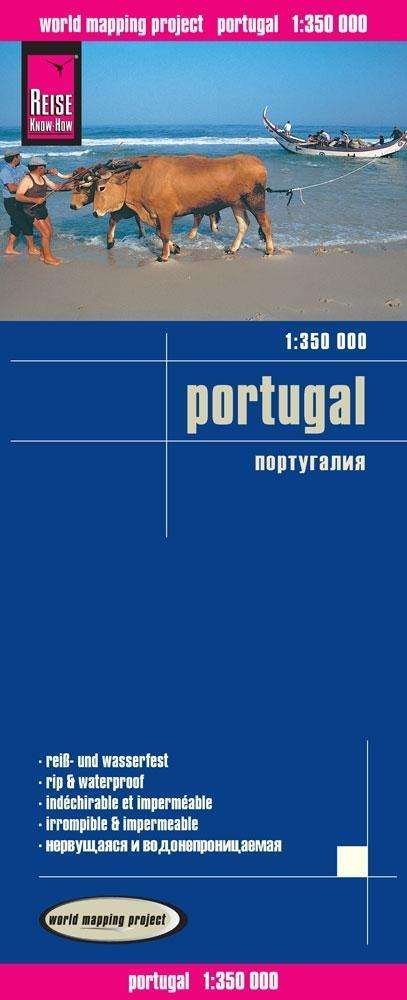 Portugal (1:350.000) - Reise Know-How - Bücher - Reise Know-How Verlag Peter Rump GmbH - 9783831773374 - 9. Juli 2018