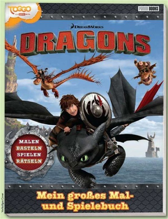 Cover for Dragons · Mein großes Mal- und Spielebuc (Bok)