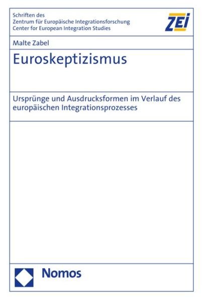 Cover for Zabel · Euroskeptizismus (Buch) (2017)