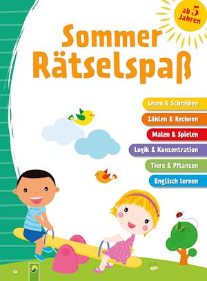 Cover for Schwager und Steinlein · Sommer Rätselspaß für Kinder ab 5 Jahren (Taschenbuch) (2021)