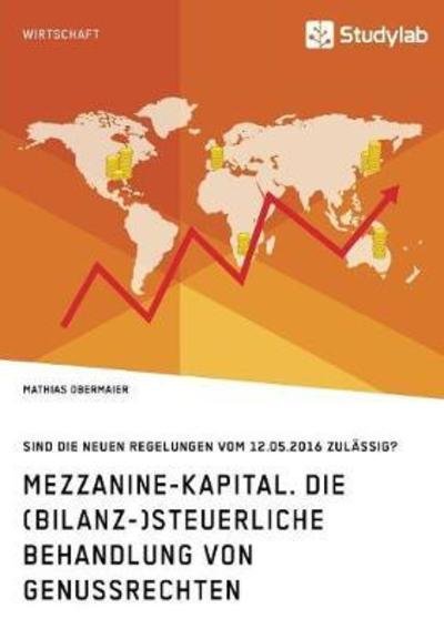 Cover for Obermaier · Mezzanine-Kapital. Die (bilan (Bog) (2018)