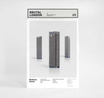 Brutal London: Barbican: Build Your Own Brutalist London - Zupagrafika - Bücher - Zupagrafika - 9788394750374 - 12. Februar 2015