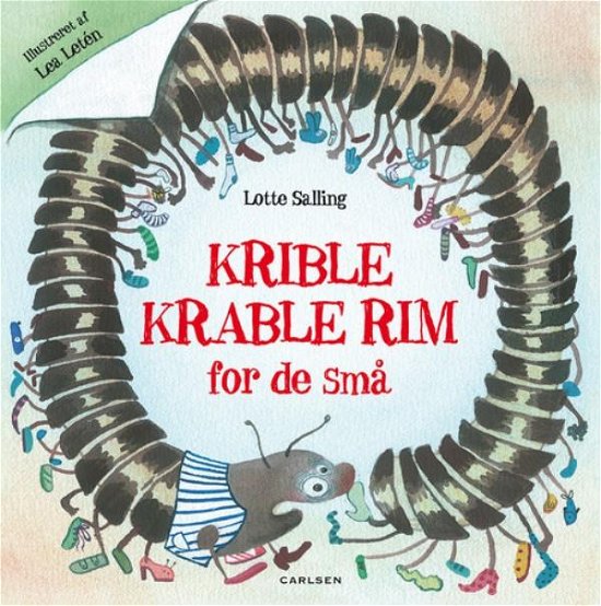 Cover for Lotte Salling · Krible Krable - rim for de små (Bound Book) [2th edição] (2016)