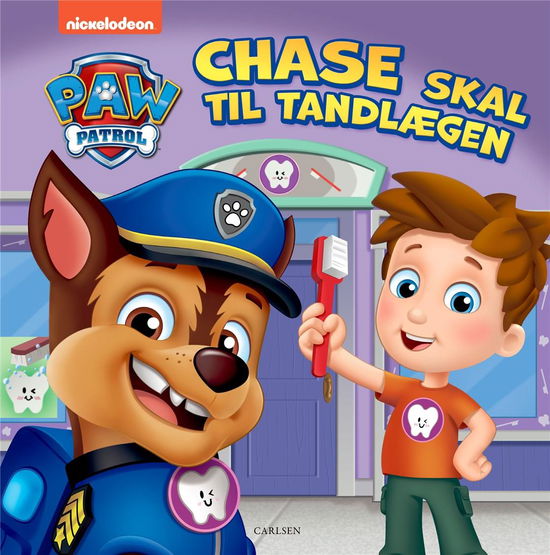 Cover for ViacomCBS · Chase skal til tandlægen - Paw Patrol (Bound Book) [1th edição] (2022)