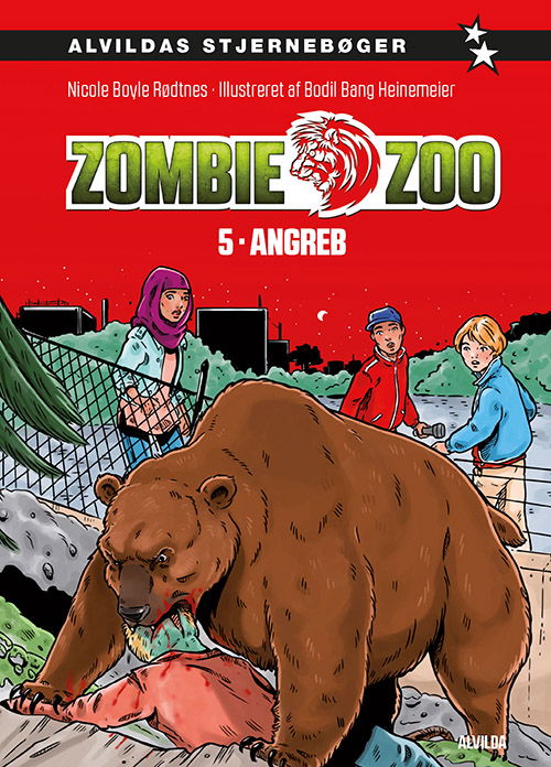 Cover for Nicole Boyle Rødtnes · Zombie zoo: Zombie zoo 5: Angreb (Bound Book) [1. Painos] (2019)