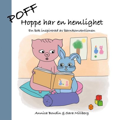 Cover for Annica Boudin · Hoppe har en hemlighet (Bound Book) (2022)