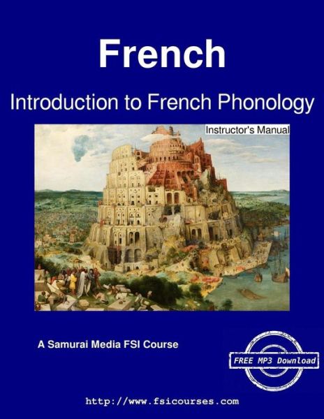 Cover for Robert Salazar · Introduction to French Phonology - Instructor's Manual (Taschenbuch) (2016)