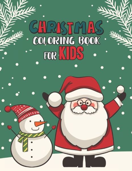 Cover for Mimouni Publishing Group · Christmas Coloring Book For Kids (Paperback Book) (2020)