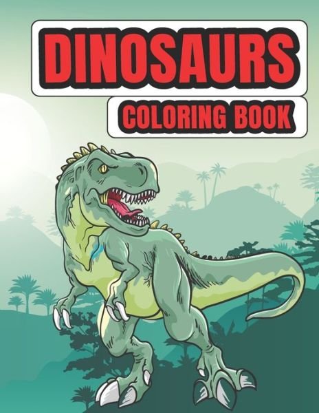 Cover for Flame Publishing · Dinosaurs Coloring Book (Paperback Book) (2020)