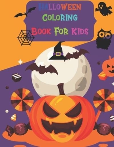 Cover for Eni Tancila Luciana · Halloween Coloring Book For Kids (Paperback Book) (2020)