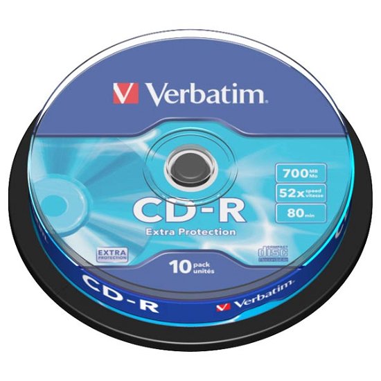 Cover for Verbatim Cd-R 80min Datalife Plus · Blank Cd 700mb Verbatim 52x Dl/eps Sp 10 (CD) (2017)
