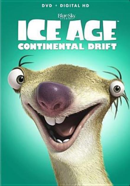 Cover for Ice Age: Continental Drift (DVD) [Widescreen edition] (2016)