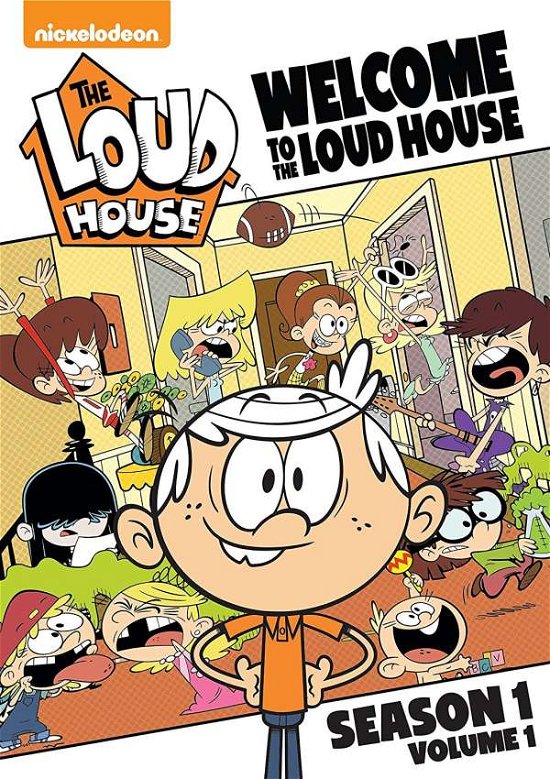 Cover for Welcome to the Loud House: Season 1 - Vol 1 (DVD) (2017)