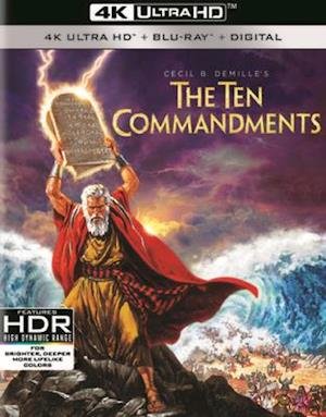 Cover for Ten Commandments (1956) (4K Ultra HD) (2021)