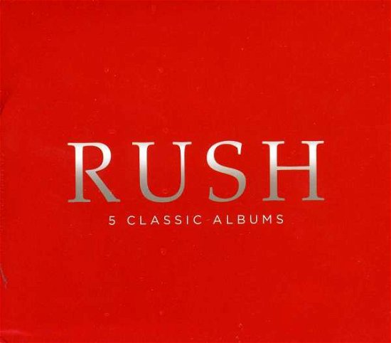 Cover for Rush · 5 Classic Albums (CD) (1990)