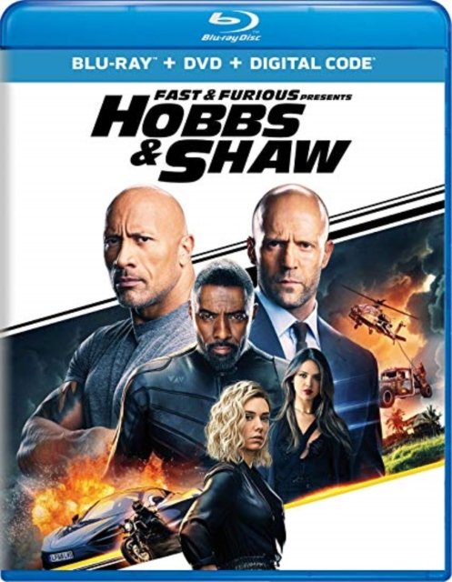 Cover for Fast &amp; Furious Presents: Hobbs &amp; Shaw (Blu-ray) (2019)