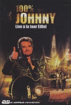 Cover for Johnny Hallyday · 100% Live a La Tour Eiffel (DVD) (1991)