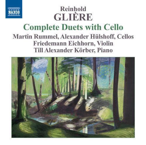 Complete Duets with Cello - R. Gliere - Musik - NAXOS - 0747313271375 - 18 januari 2013