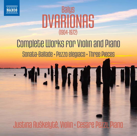 Cover for B. Dvarionas · Complete Works for Violin and Piano (CD) (2017)