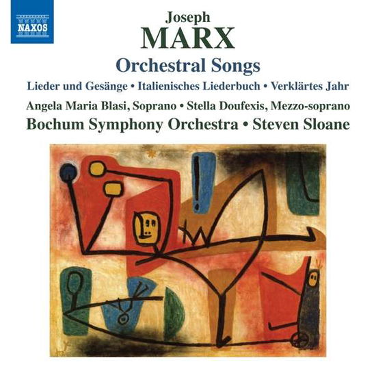 Cover for Marx / Bochum Symphony Orchestra / Doufexis · Orchestral Songs (CD) (2019)