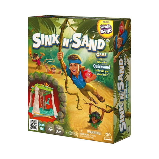 4 Player Game (nordic) (6058250) - Sink N Sand - Gadżety - Spin Master - 0778988499375 - 