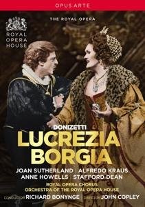Cover for Royal Opera Chorus / Bonynge · Donizetti / Lucrezia Borgia (DVD) (2017)