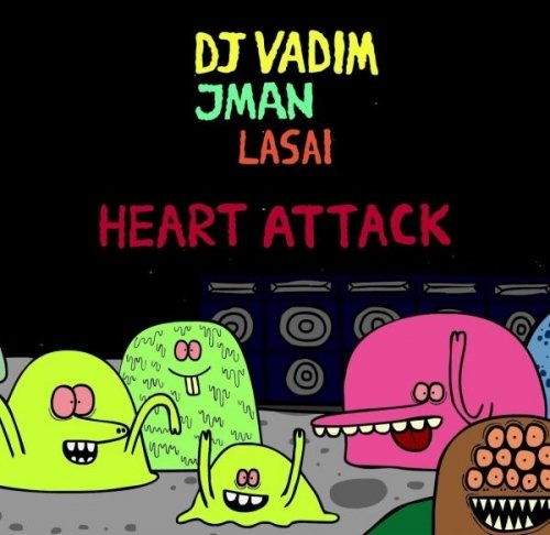Cover for DJ Vadim &amp; Jman · Heart Attack / Good Old Days (7&quot;) (2019)