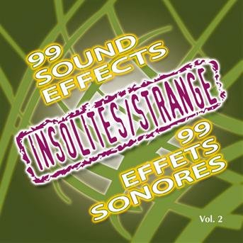Cover for 100 Sound Effects Insolites / Strange (CD) (2011)