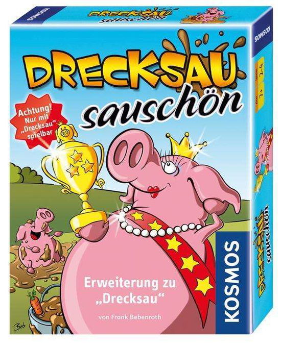 Cover for Kosmos Drecksau Sauschön - Erweiterung · Drecksau sauschön (Spiel-Zubehör) (Book) (2018)