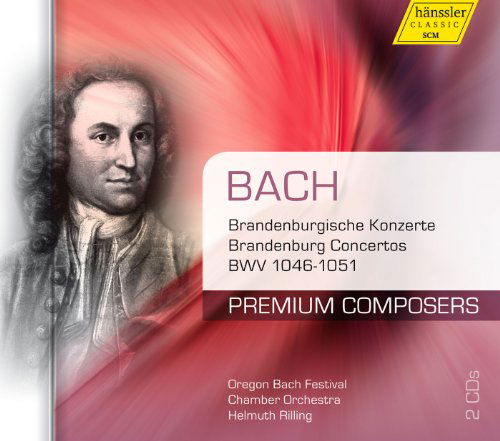 Cover for Bach,j.s. / Oregon Bach Festival Chamber Orchestra · Brandenberg Concertos (CD) (2012)