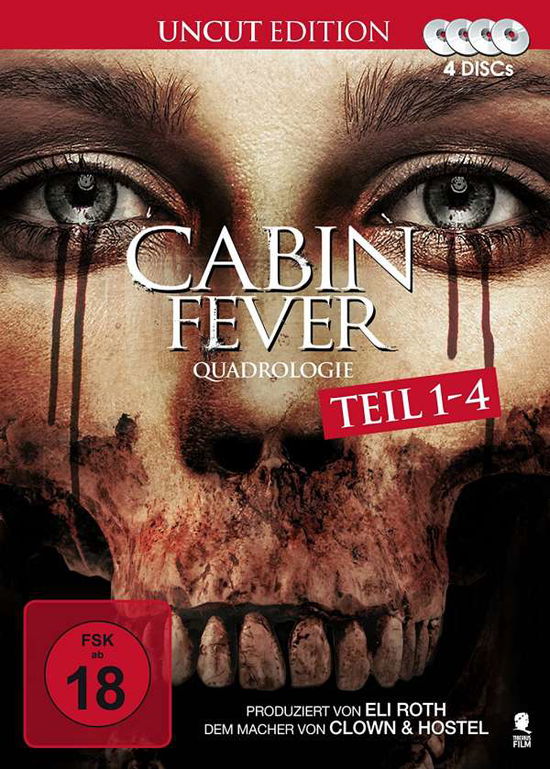 Cabin Fever - Quatrologie  [4 DVDs] - Eli Roth,ti West,kaare Andrews,travis Zariwny - Películas -  - 4041658122375 - 5 de octubre de 2017