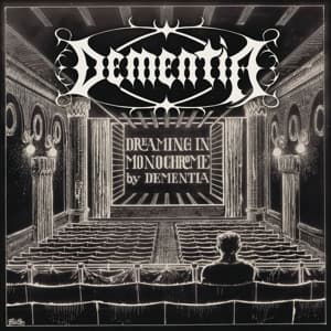 Cover for Dementia · Dreaming in Monochrome (CD) (2016)