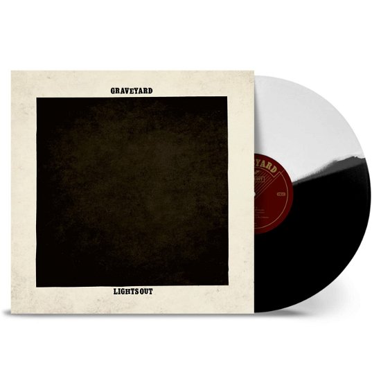 Cover for Graveyard · Lights Out (Black / White Split) (LP) [Limited edition] (2023)