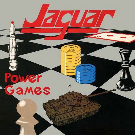 Cover for Jaguar · Power Games (+ 7 Inch) (Silver Vinyl) (LP) [Limited edition] (2020)