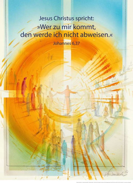 Cover for Münch · Jahreslosung Münch 2022, Kunstdru (Book)