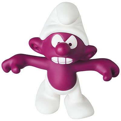 Smurfs Series 1 Angry Smurf Purple Udf Figure - Medicom - Merchandise -  - 4530956157375 - January 3, 2024