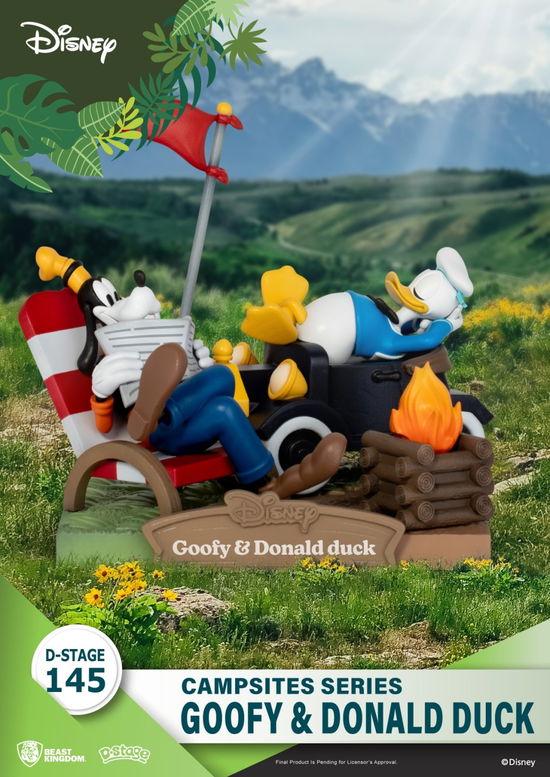 DISNEY - Goofy & Donald Duck - Dioram... - Beast Kingdom - Merchandise - - 4711385240375 -