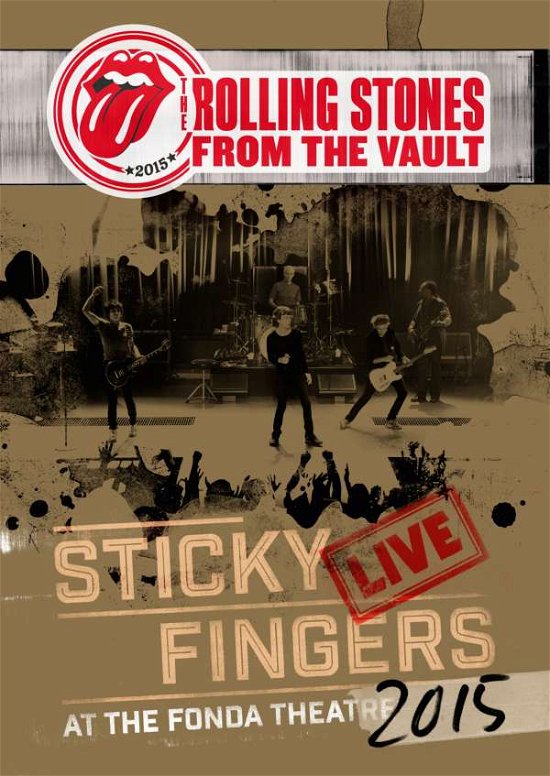 Cover for The Rolling Stones · Sticky Fingers Live At The Fonda Theatre (MDVD) (2017)