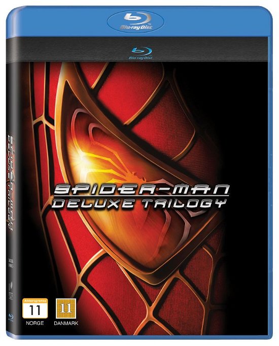 Cover for Spider-Man Deluxe Trilogy (Blu-ray) [Deluxe Trilogy edition] (2012)