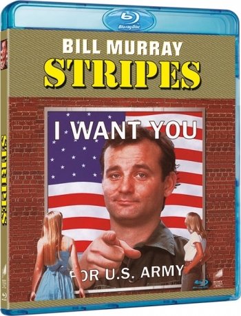 Cover for Bill Murray · Stripes (Blu-ray) [35th Anniversary edition] (2016)