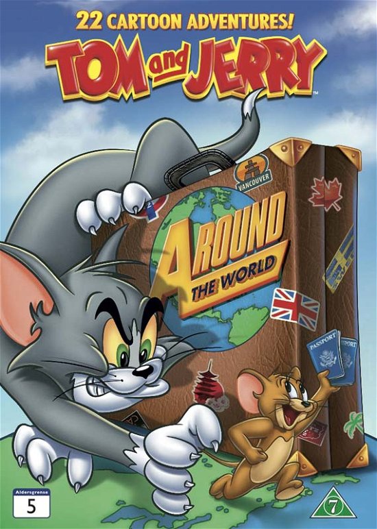 Cover for Tom and Jerry · Tom &amp; Jerry: Around The World (DVD) [Standard edition] (2012)