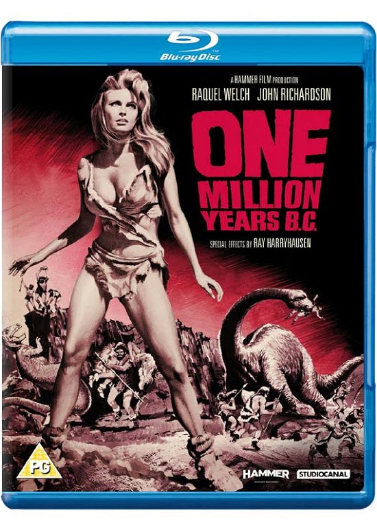 Cover for One Million Years B.c. [edizio · One Million Years Bc (Blu-ray) (2016)